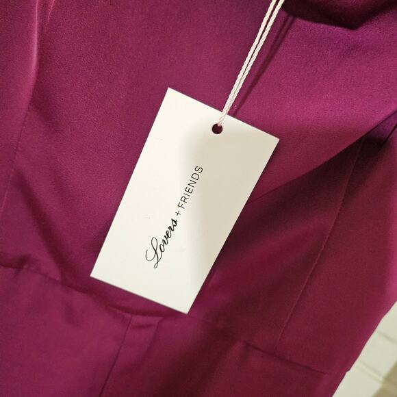 Lovers + Friends Dani Jumpsuit in Eggplant - Picture 9 of 11